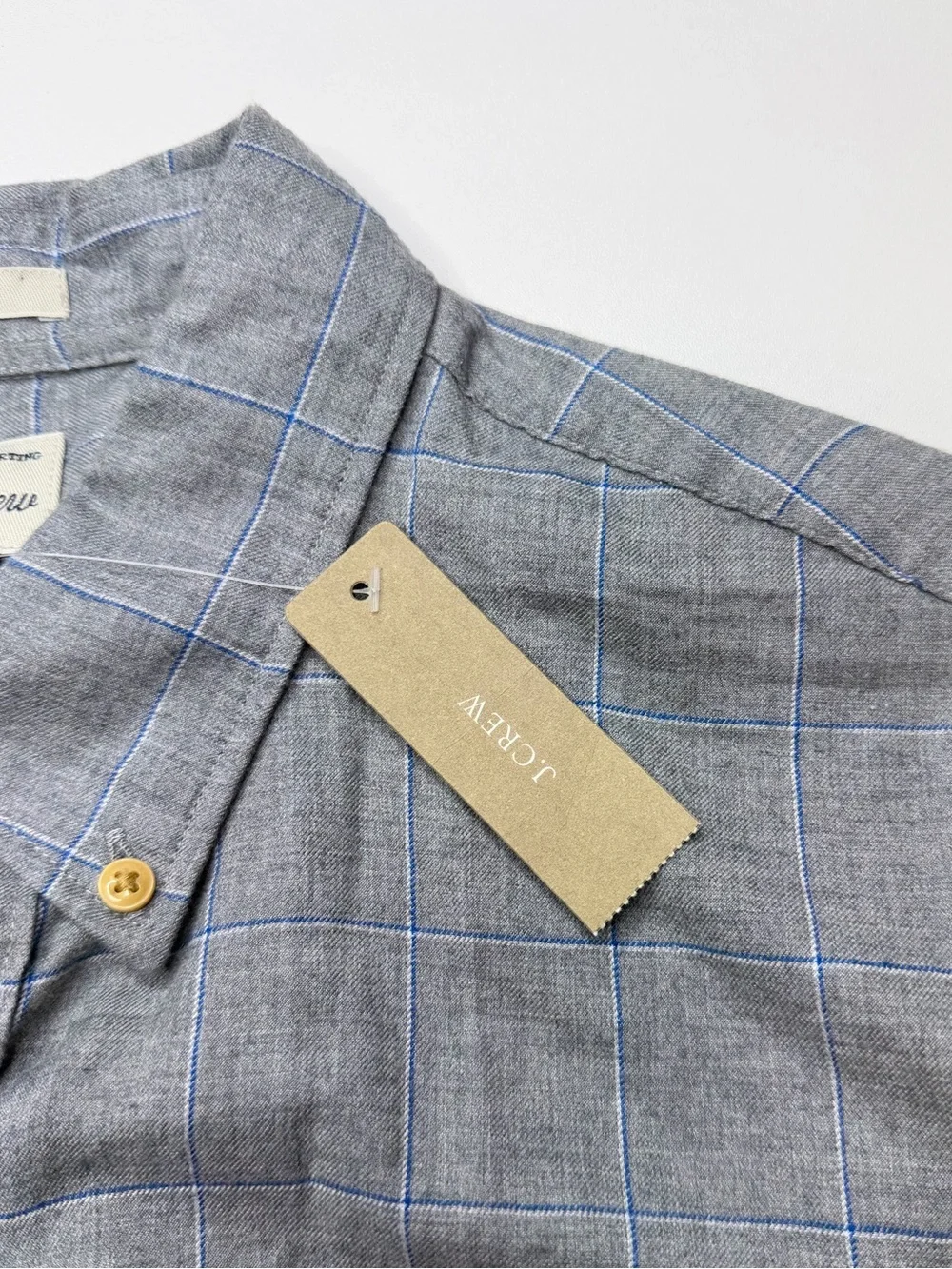 J. Crew NEW Slim Fit Plaid Shirt Size Large Button Down Cotton Office Preppy